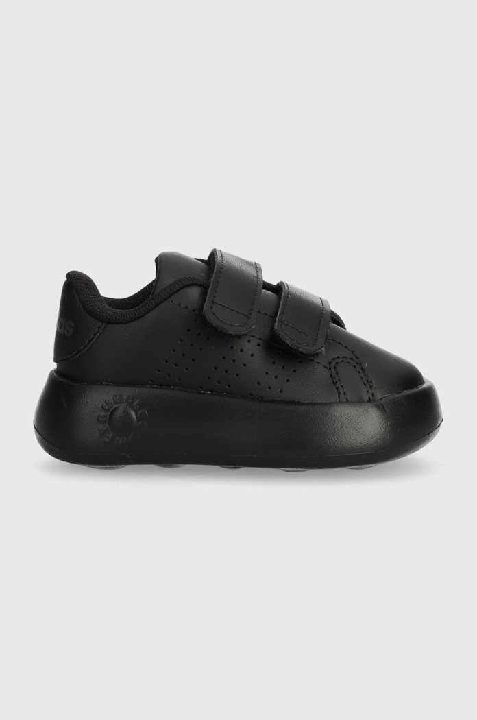 Detské tenisky adidas ADVANTAGE CF I imitácia kože čierna ID5285