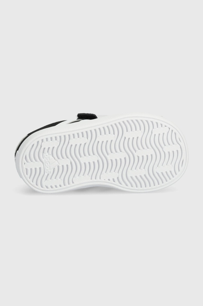 Detské semišové tenisky adidas VL COURT 3.0 CF I ID9158 čierna