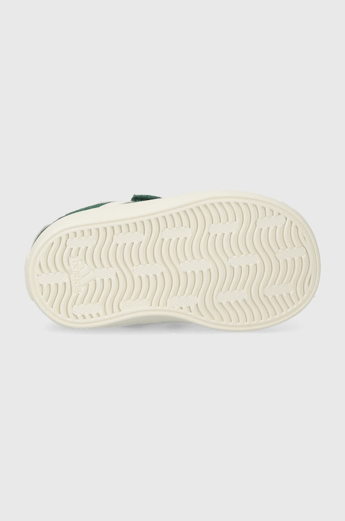 Παιδικά sneakers σουέτ adidas VL COURT 3.0 CF I ID9161 πράσινο