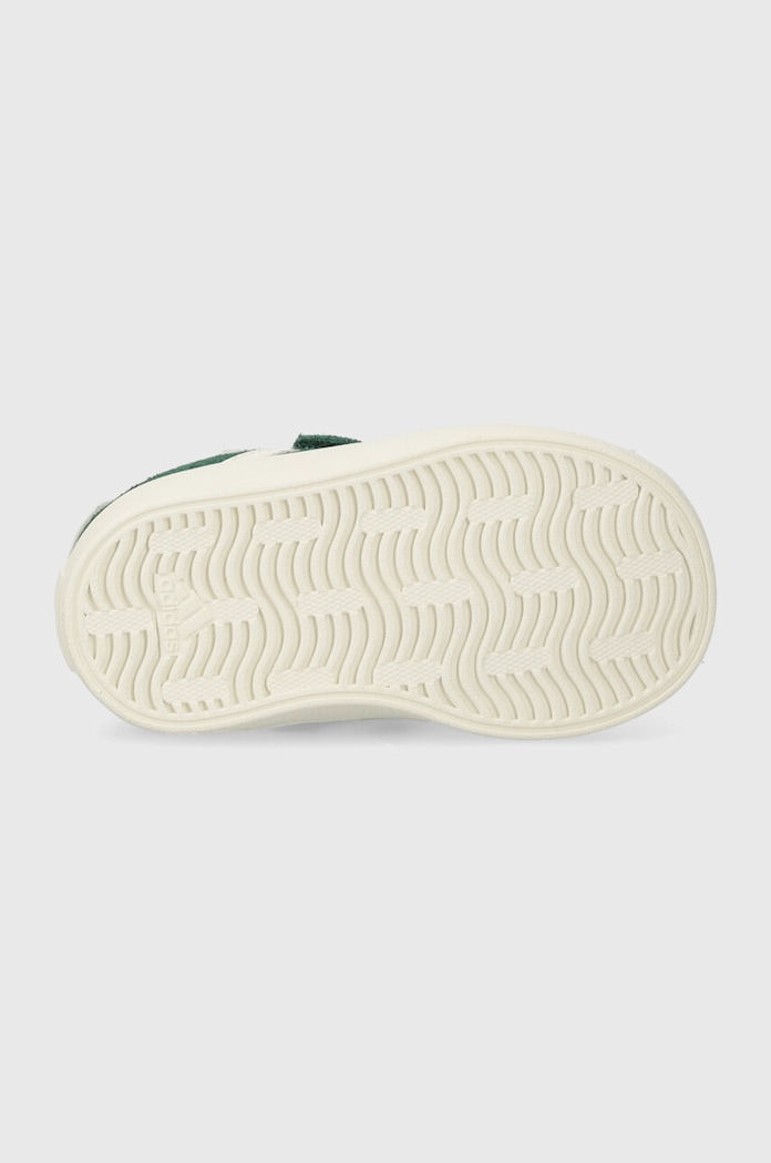 Παιδικά sneakers σουέτ adidas VL COURT 3.0 CF I ID9161 πράσινο