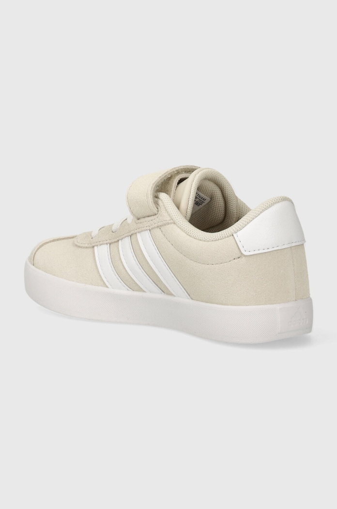 Fiú adidas gyerek velúr sportcipő VL COURT 3.0 EL C IE1448 bézs