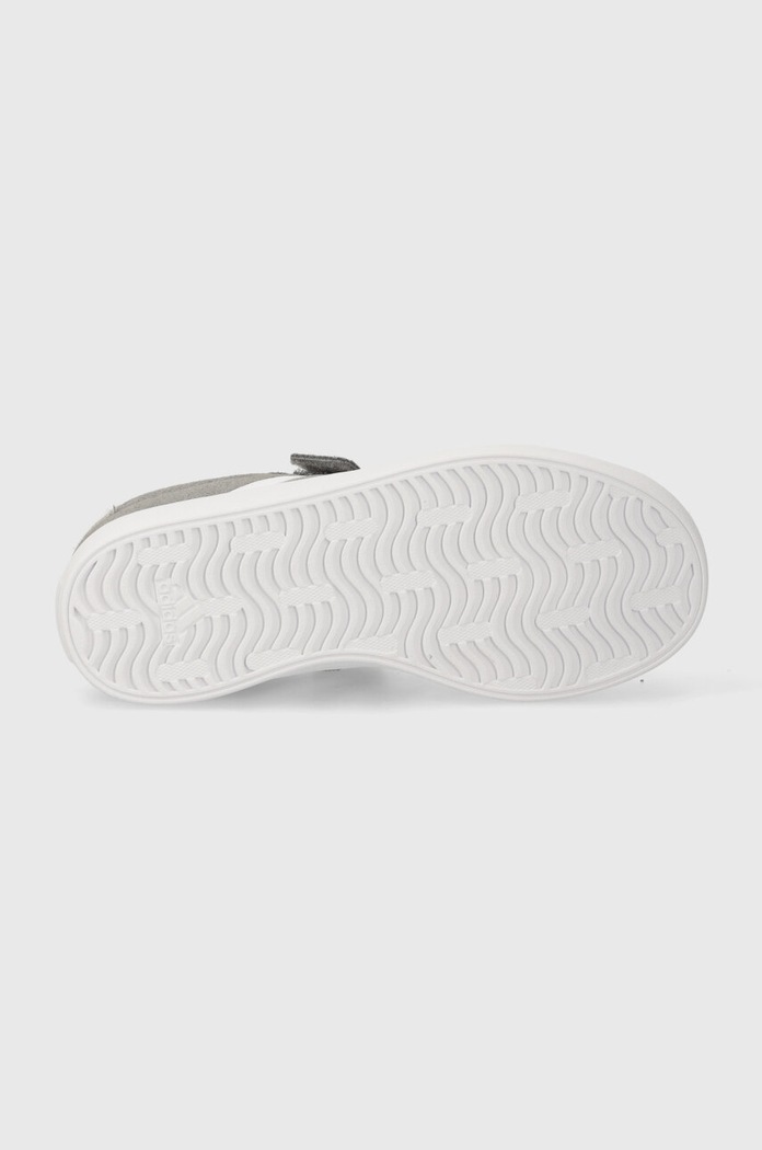 adidas sneakers de piele întoarsă pentru copii VL COURT 3.0 EL C ID9149 gri