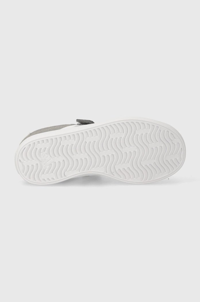 adidas sneakers de piele întoarsă pentru copii VL COURT 3.0 EL C ID9149 gri