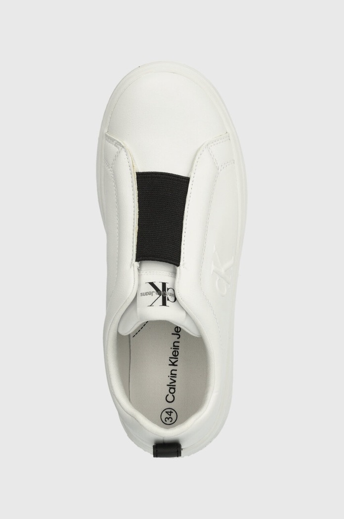 Calvin Klein Jeans sneakersy dziecięce biały V3X9.80861.30.34
