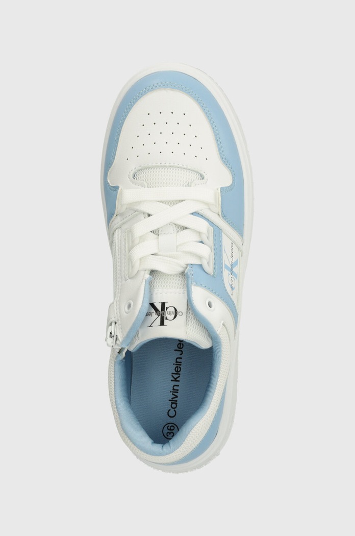 Calvin Klein Jeans sneakersy dziecięce niebieski V3X9.80864.