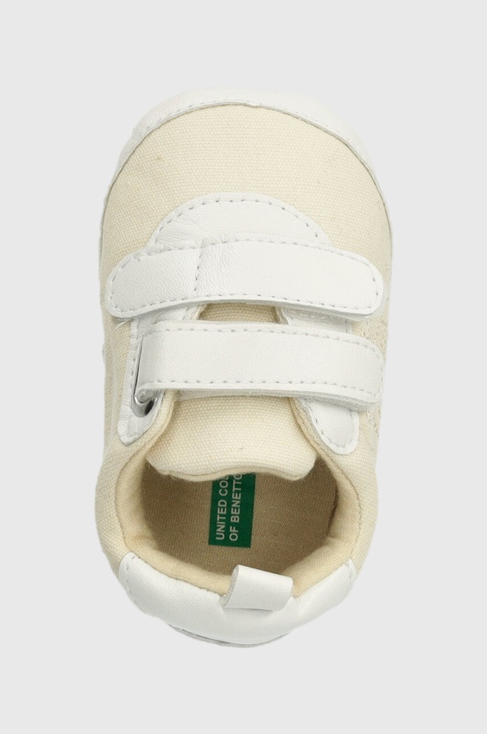 Βρεφικά παπούτσια United Colors of Benetton μπεζ 8GBKAD00C.W.Seasonal