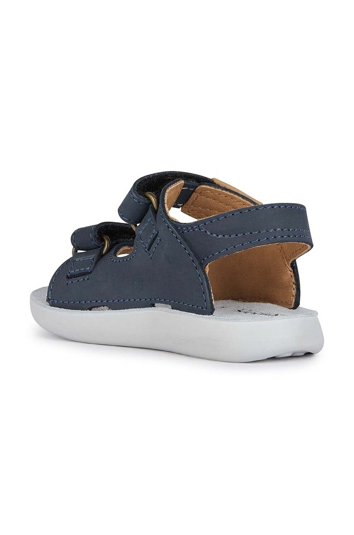 Detské kožené sandále Geox SANDAL LIGHTFLOPPY tmavomodrá B455SB.00032.