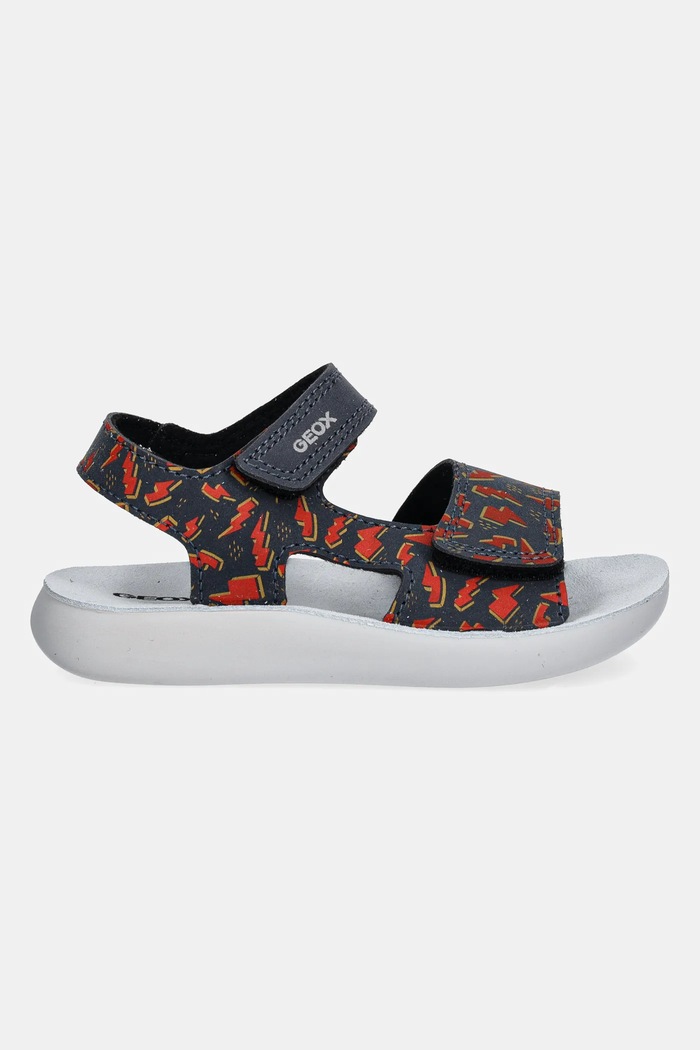Dětské kožené sandály Geox SANDAL LIGHTFLOPPY B455SC.000CE. námořnická modř SS26