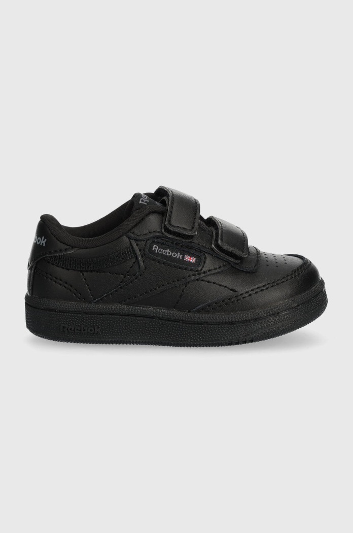 Dječje kožne tenisice Reebok Classic CLUB C niska crna 100075006
