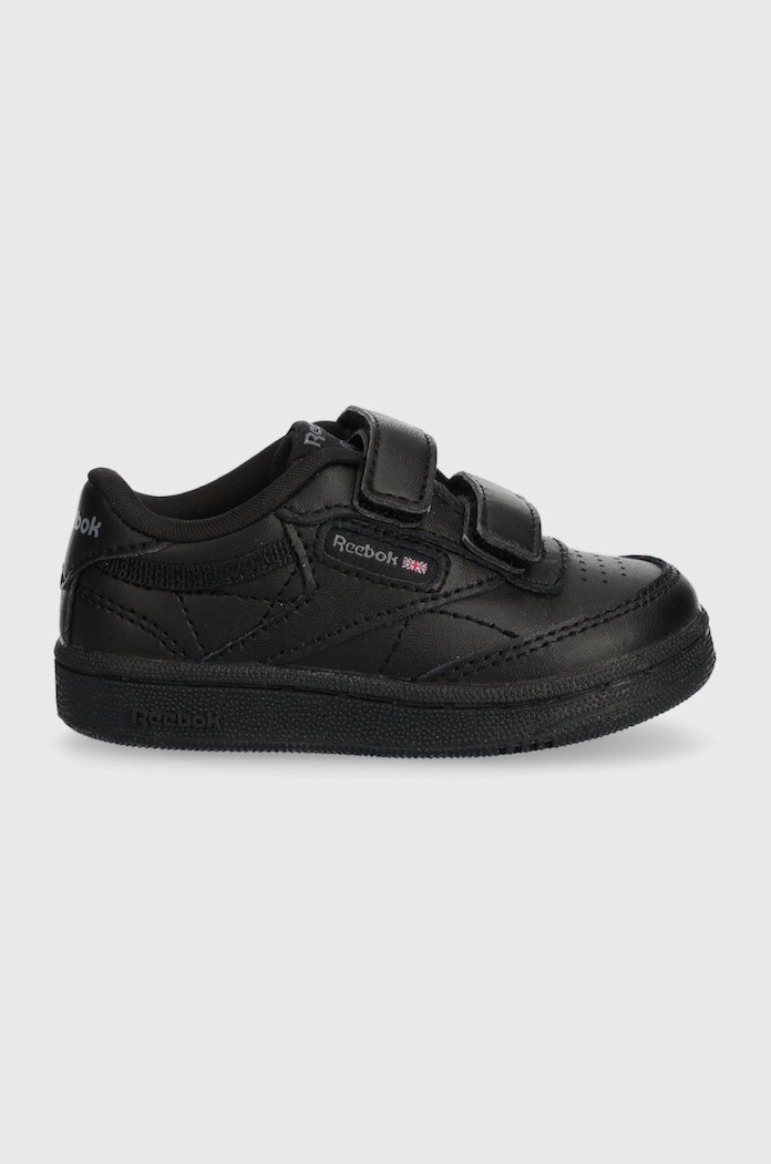 Dječje kožne tenisice Reebok Classic CLUB C niska crna 100075006