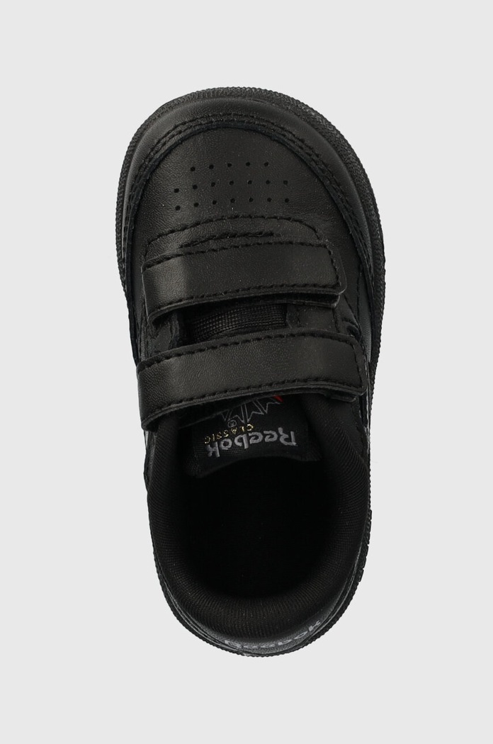 Dječje kožne tenisice Reebok Classic CLUB C crna 100075006