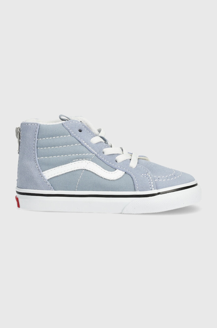 Dětské tenisky Vans TD SK8-Hi Zip semišová kůže modrá VN0A4BV1DSB