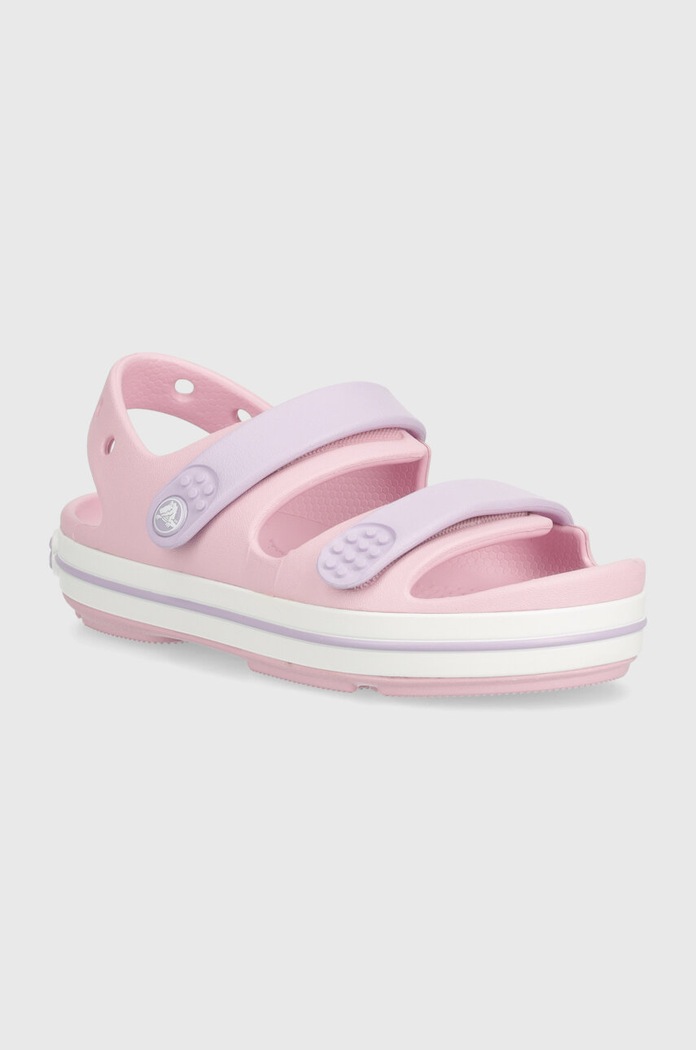 Crocs sandale pentru copii CROCBAND CRUISER SANDAL roz 209423.CROCS.CROCBAND.C