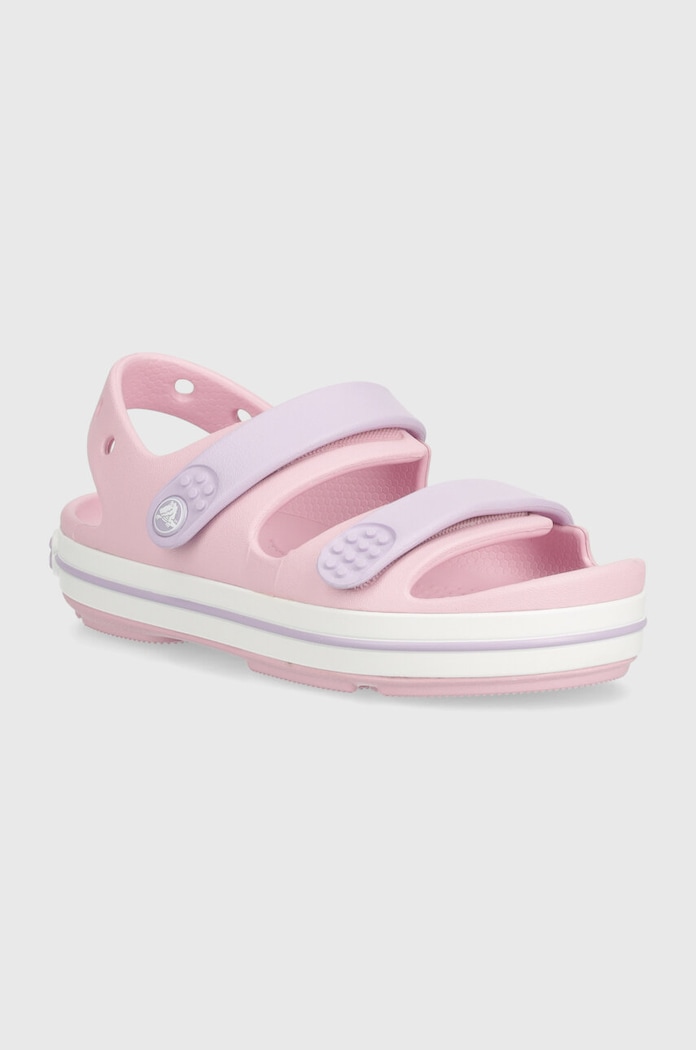 Crocs sandale pentru copii CROCBAND CRUISER SANDAL roz 209423.CROCS.CROCBAND.C