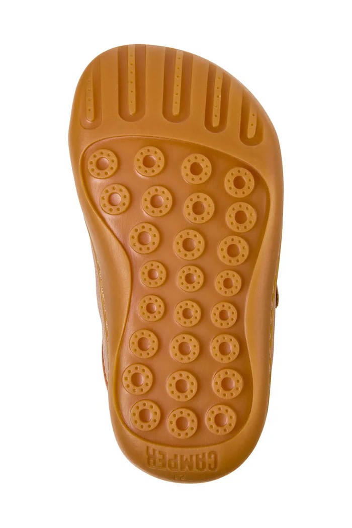 Camper półbuty skórzane dziecięce K800405 brązowy