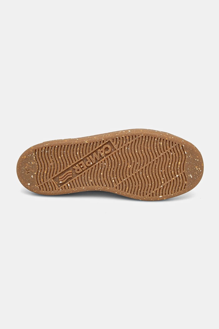 Camper sneakersy skórzane dziecięce K800513.28.34 beżowy