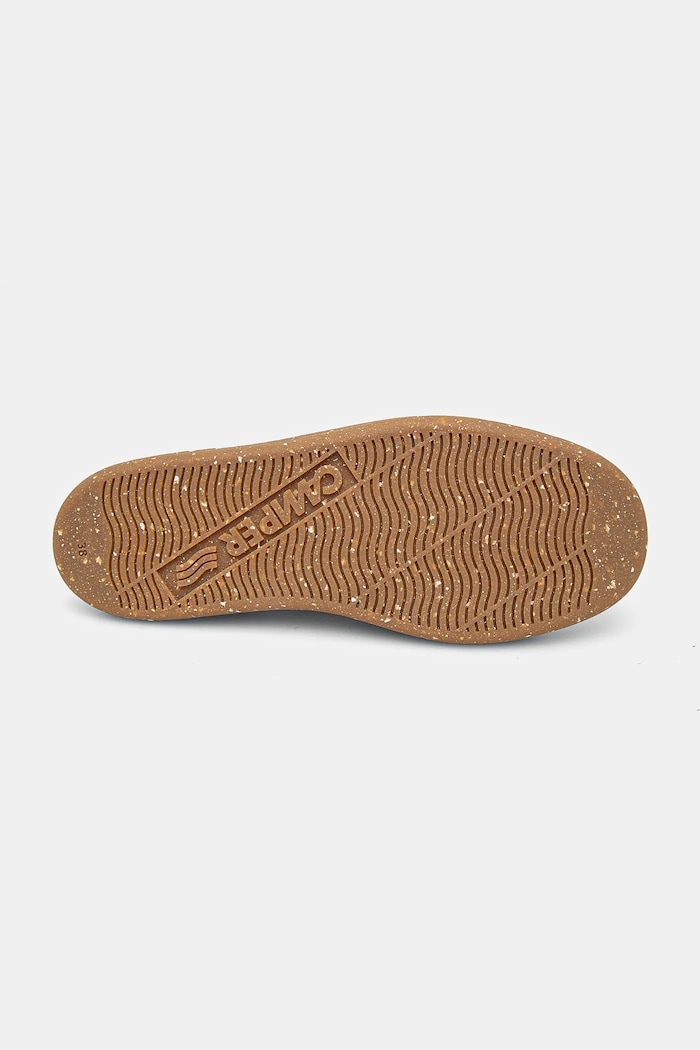 Camper sneakersy skórzane dziecięce K800513.35.38 beżowy