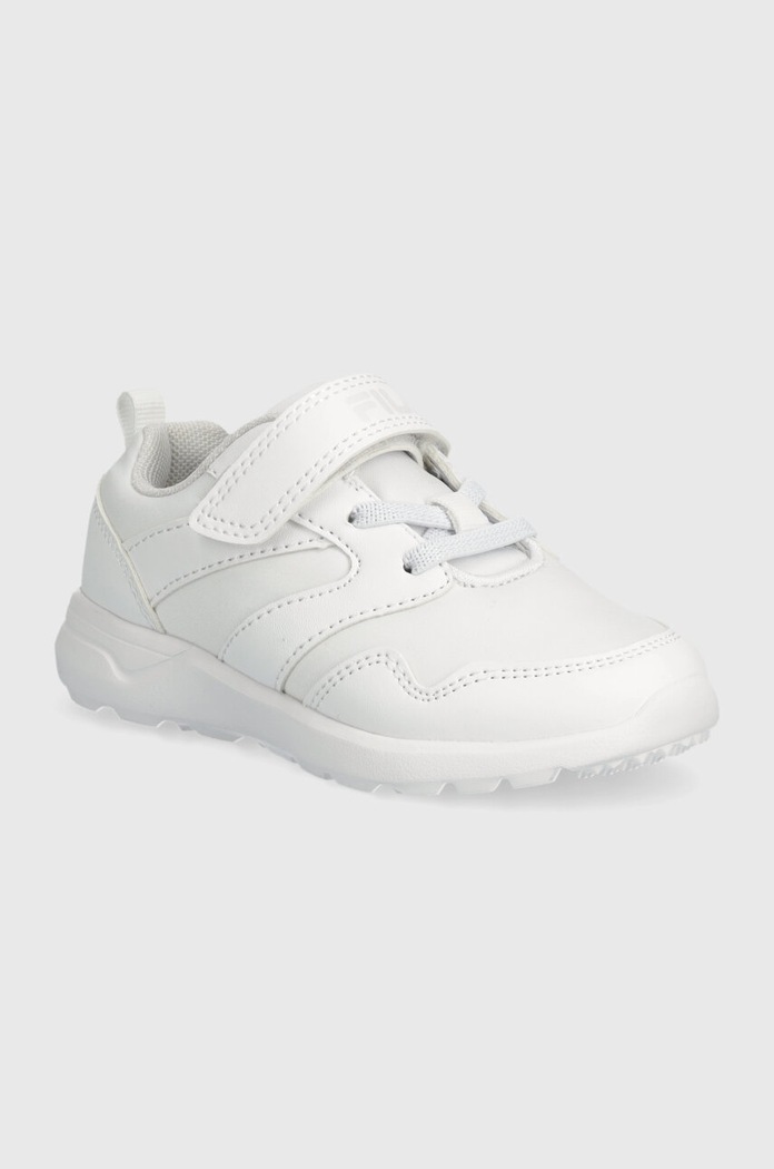 Παιδικά sneakers Fila FILA FOGO velcro απομίμηση λείου δέρματος λευκό FFK0185