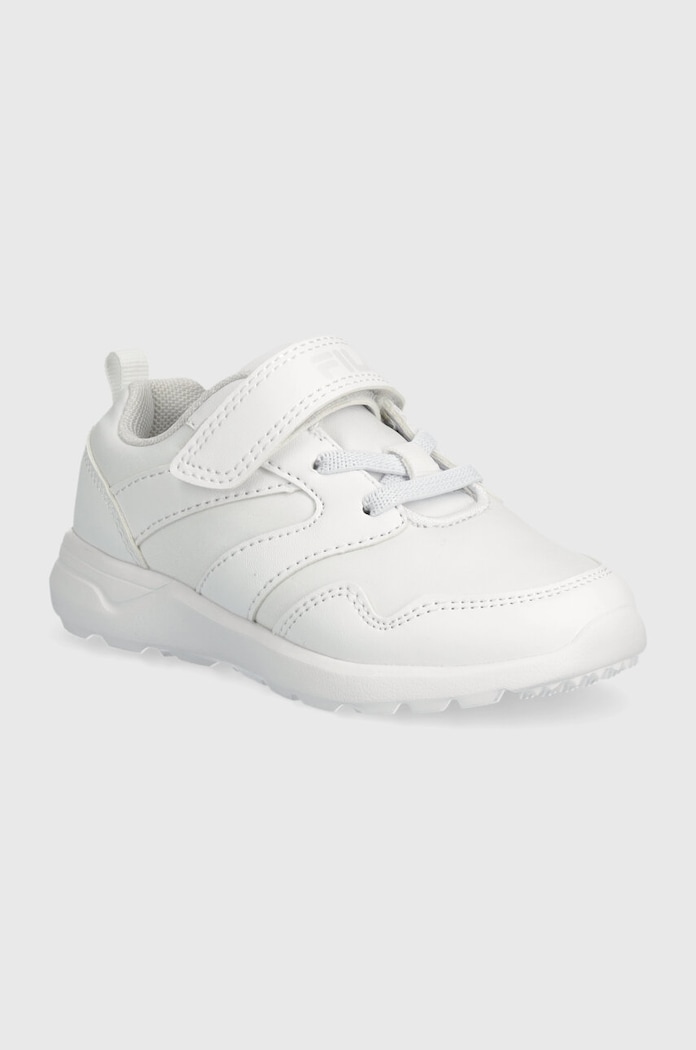 Παιδικά sneakers Fila FILA FOGO velcro απομίμηση λείου δέρματος λευκό FFK0185