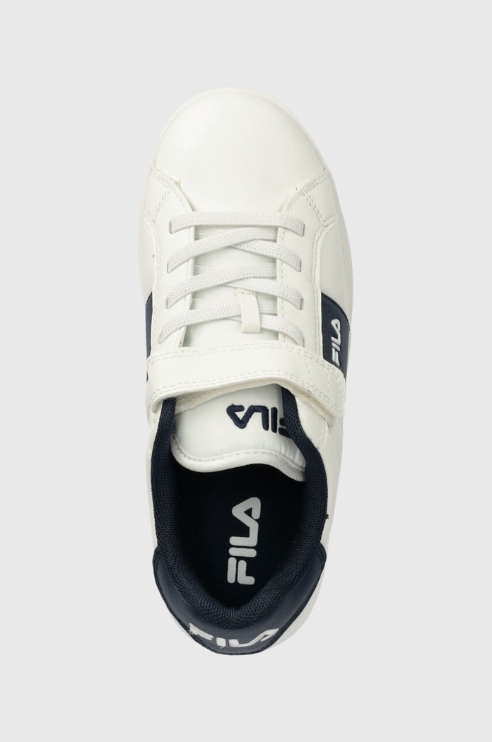 Fila sneakersy dziecięce CROSSCOURT LINE velcro granatowy FFK0184