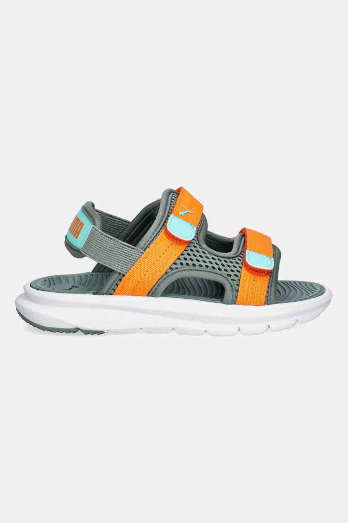 Puma sandale copii Evolve PS 389147 verde SS25