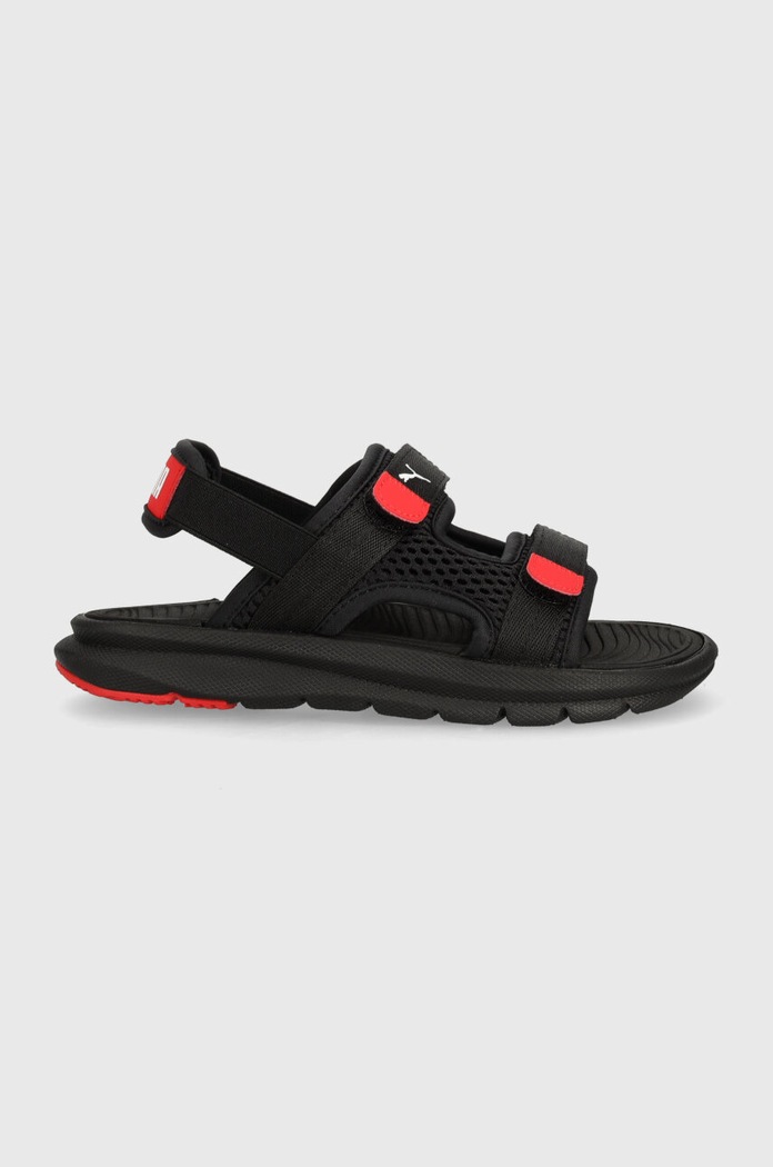Puma sandały dziecięce Evolve PS 389147 czarny SS25