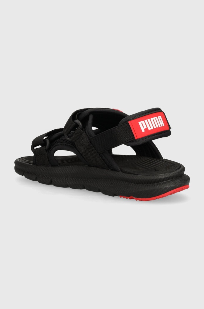 Chłopiec Puma sandały dziecięce Evolve PS 389147 czarny