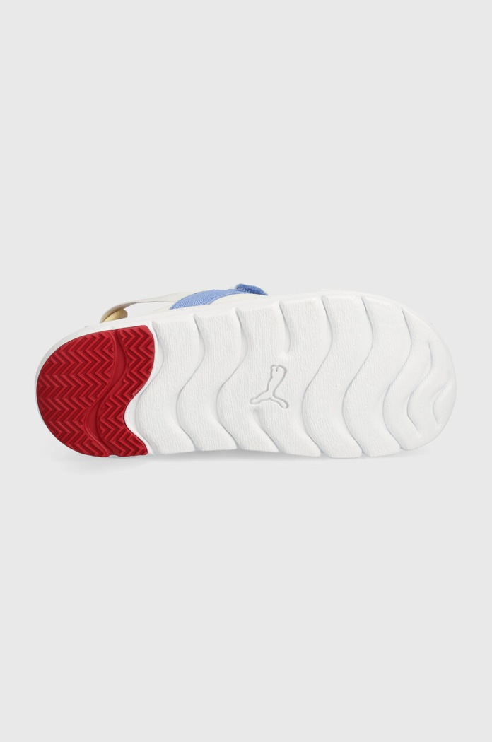 Puma sandale copii Evolve Summer Camp AC PS 395646 alb