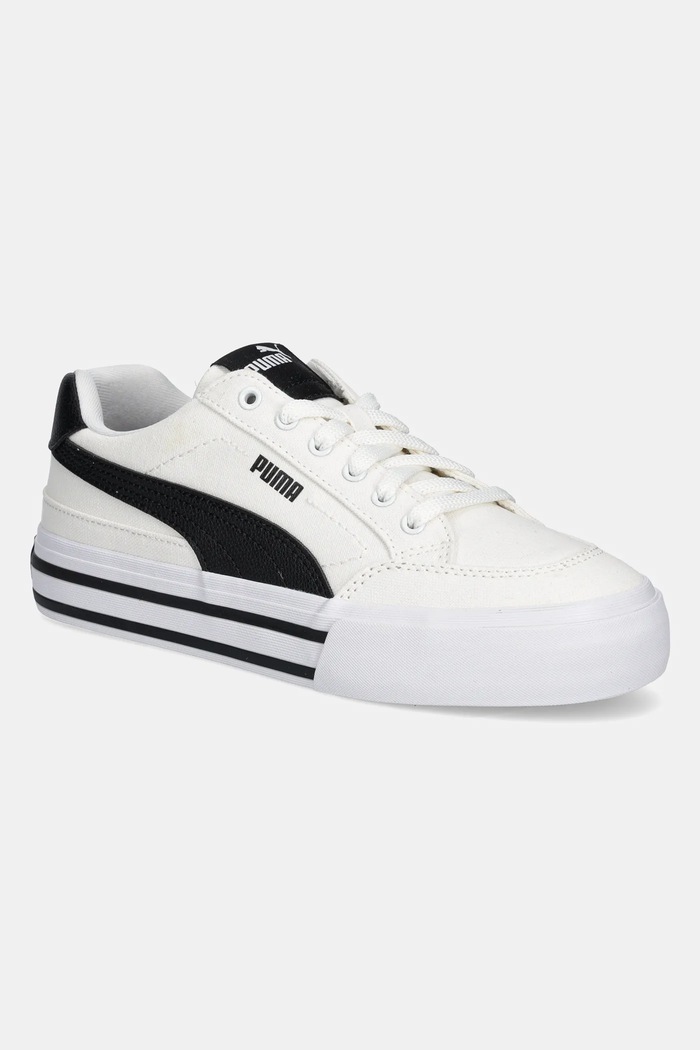 Detské tenisky Puma Court Classic Vulc FS JR textilný biela 396558