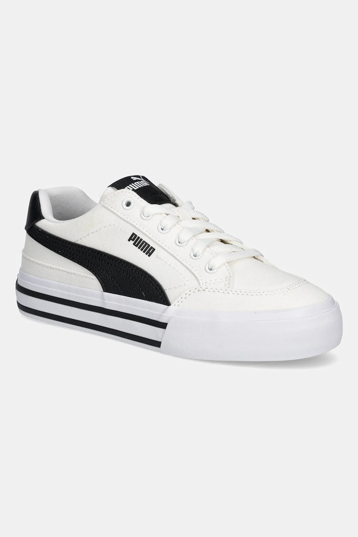 Detské tenisky Puma Court Classic Vulc FS JR textilný biela 396558