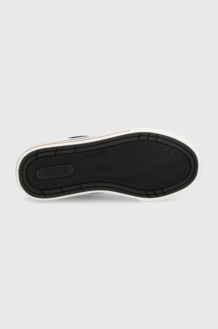 Puma tenisówki dziecięce Court Classic Vulc FS JR 396558 czarny