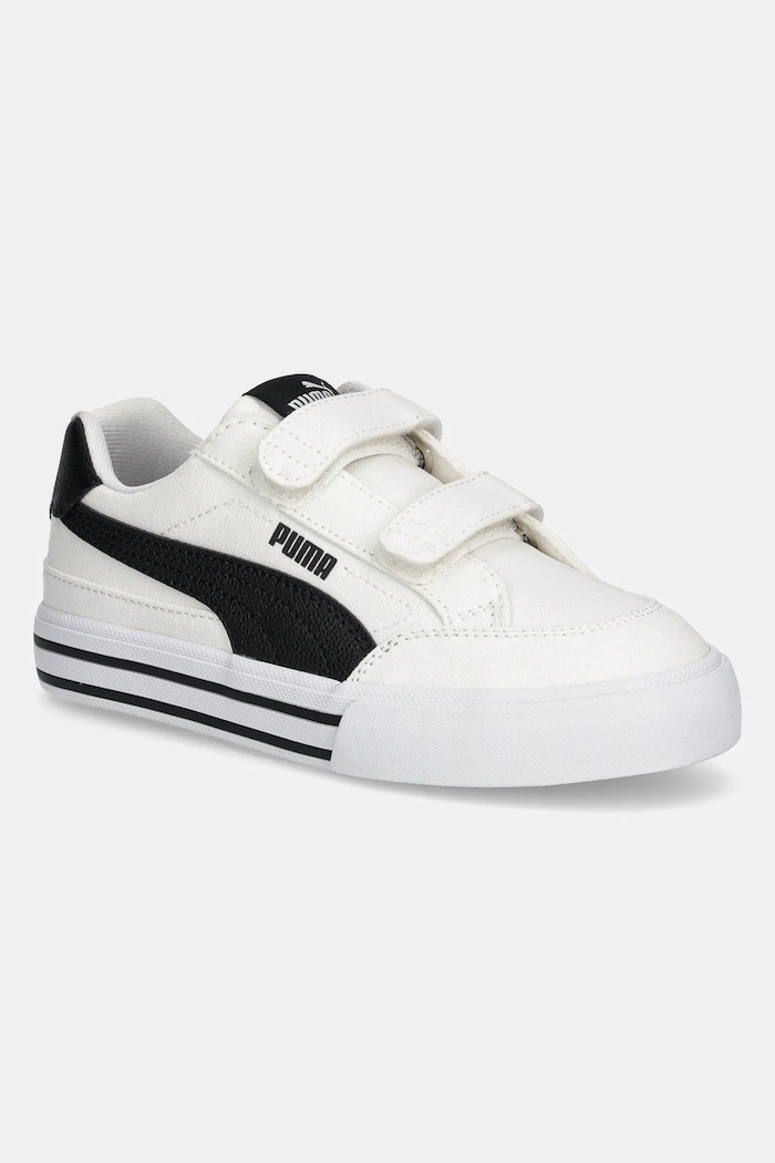 Detské tenisky Puma Court Classic Vulc FS V PS textilný biela 396560
