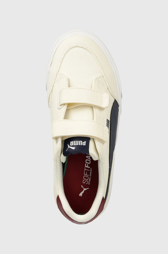Puma tenisówki dziecięce Court Classic Vulc FS V PS beżowy 396560