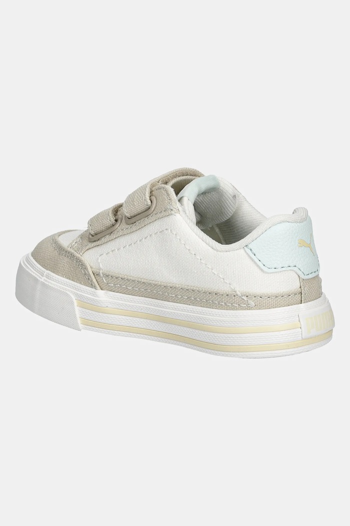 Chłopiec Puma tenisówki dziecięce Court Classic Vulc FS V Inf 396561 beżowy
