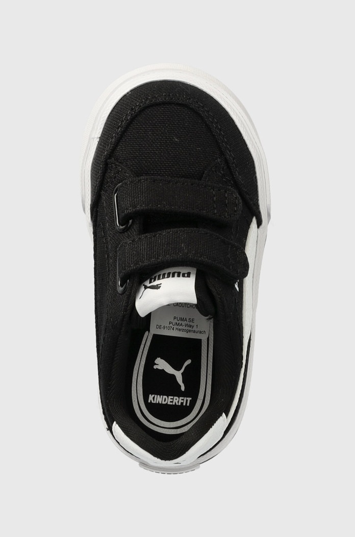 Puma tenisówki dziecięce Court Classic Vulc FS V Inf czarny 396561