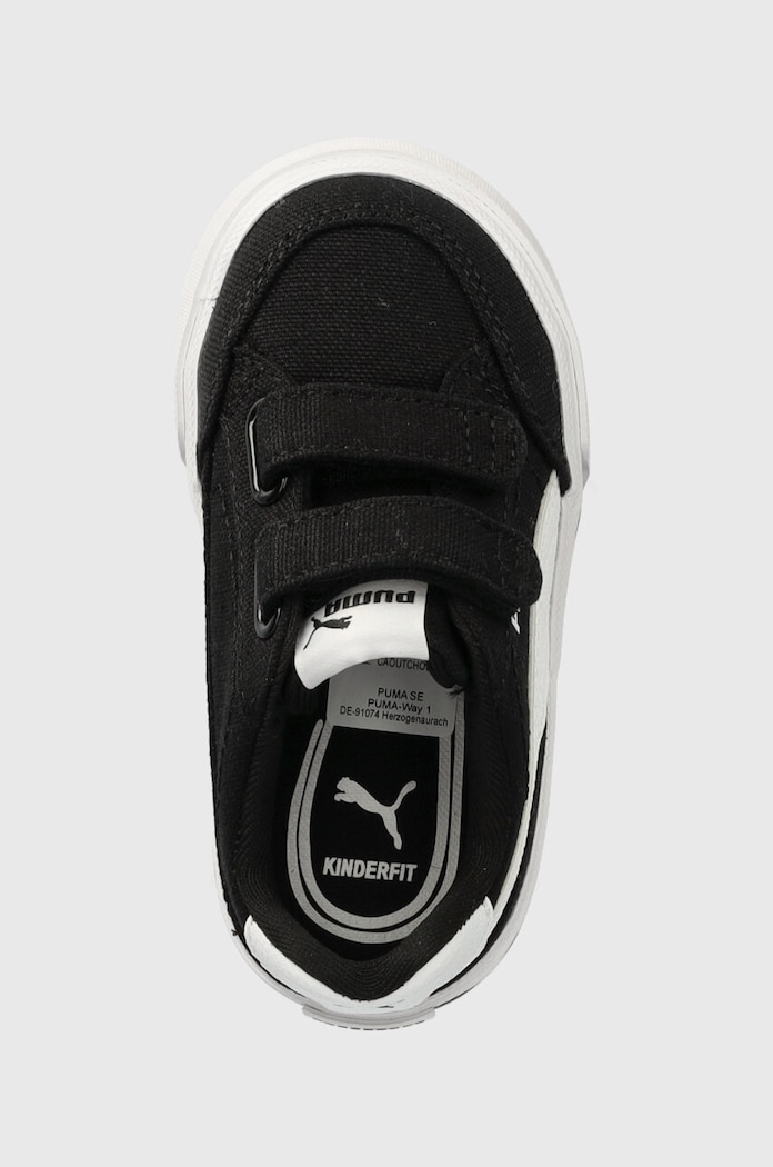 Puma tenisówki dziecięce Court Classic Vulc FS V Inf czarny 396561