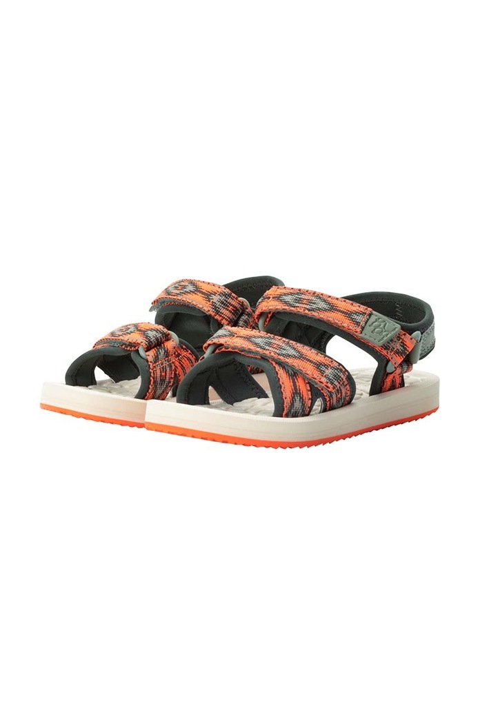 Παιδικά σανδάλια Jack Wolfskin ZULU απομίμηση λείου δέρματος πράσινο 4052971.26.33