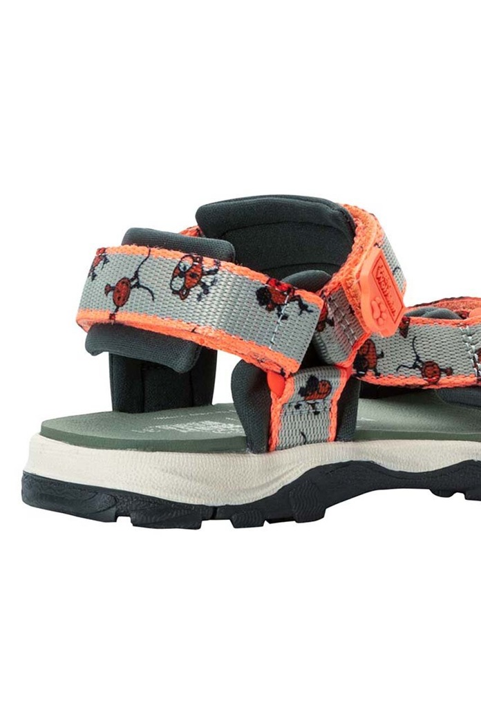 Chlapec Detské sandále Jack Wolfskin SMILEYWORLD 4062871. zelená