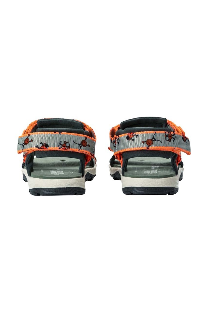 Detské sandále Jack Wolfskin SMILEYWORLD 4062871. zelená