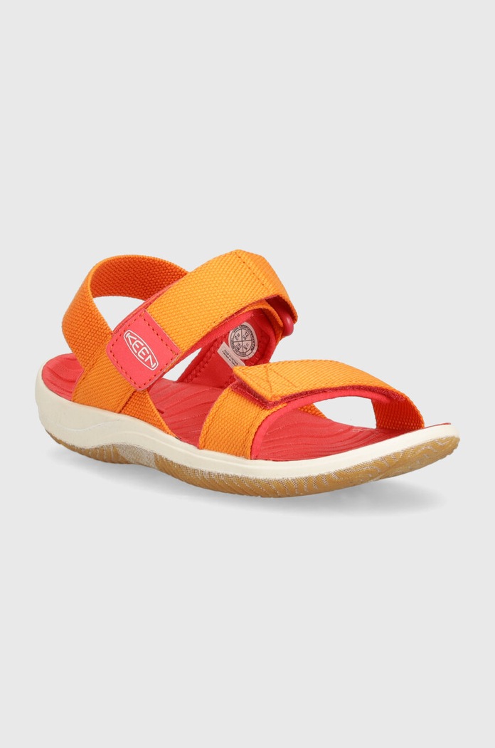 Keen sandale copii ELLE BACKSTRAP textil portocaliu 1028589