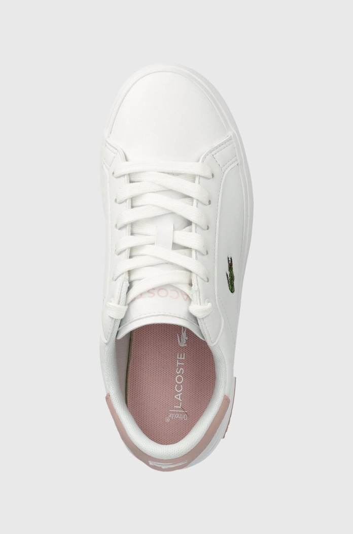 Lacoste sneakers pentru copii Vulcanized roz 741SUJ0012