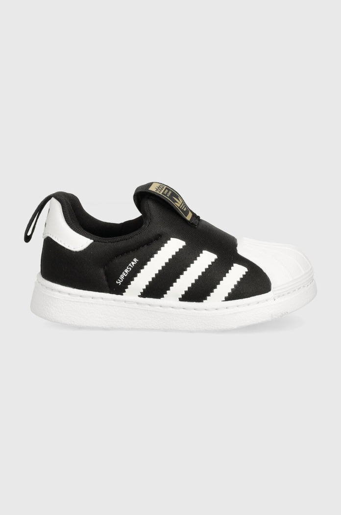 Παιδικά sneakers adidas Originals SUPERSTAR 360 GX3233 μαύρο SS24