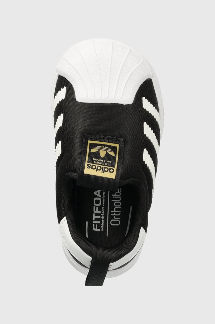 Παιδικά sneakers adidas Originals SUPERSTAR 360 μαύρο GX3233