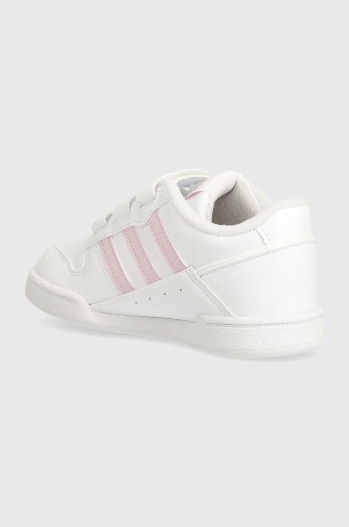 CHLAPEC Dětské kožené sneakers boty adidas Originals ID6638 bílá