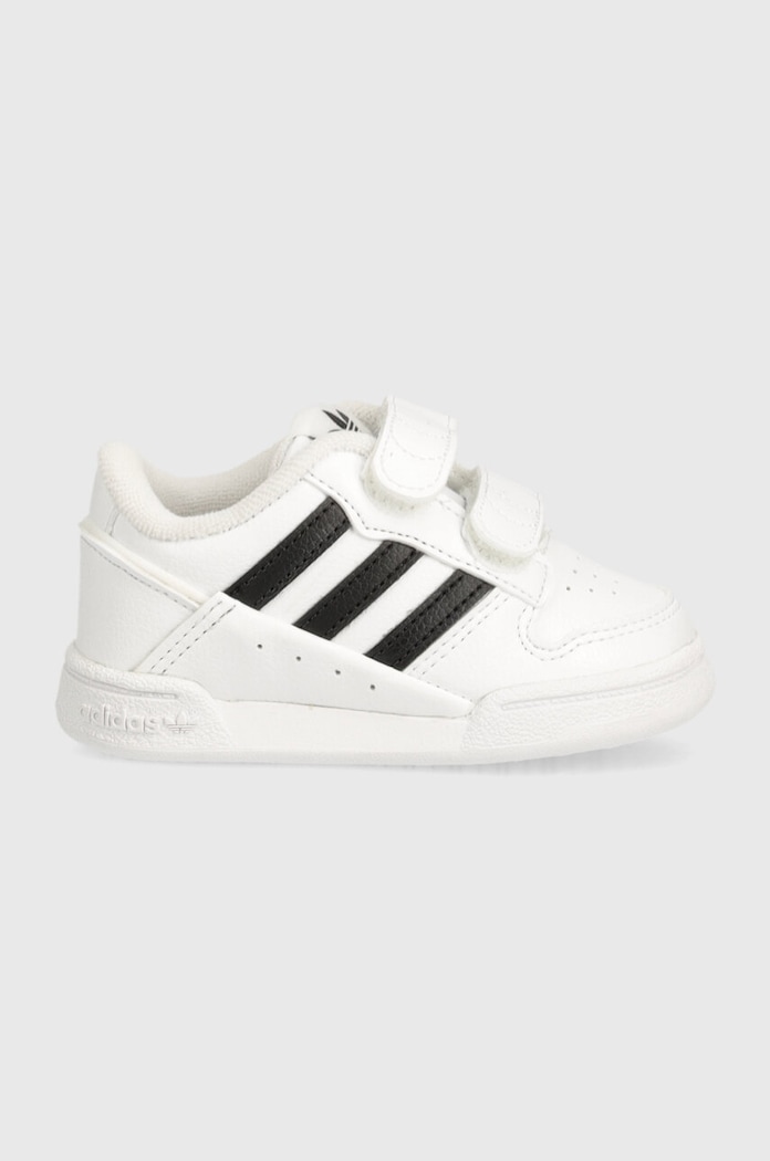 Дитячі шкіряні кросівки adidas Originals ID6637 білий AW24