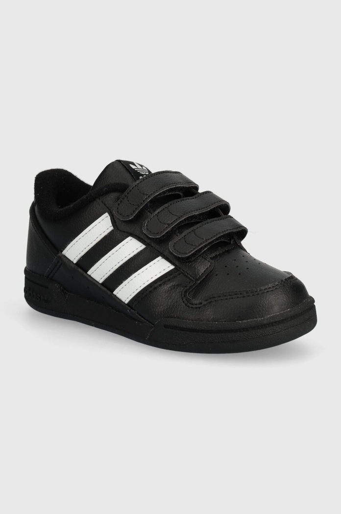 Dječje kožne tenisice adidas Originals Planet friendly crna ID6636