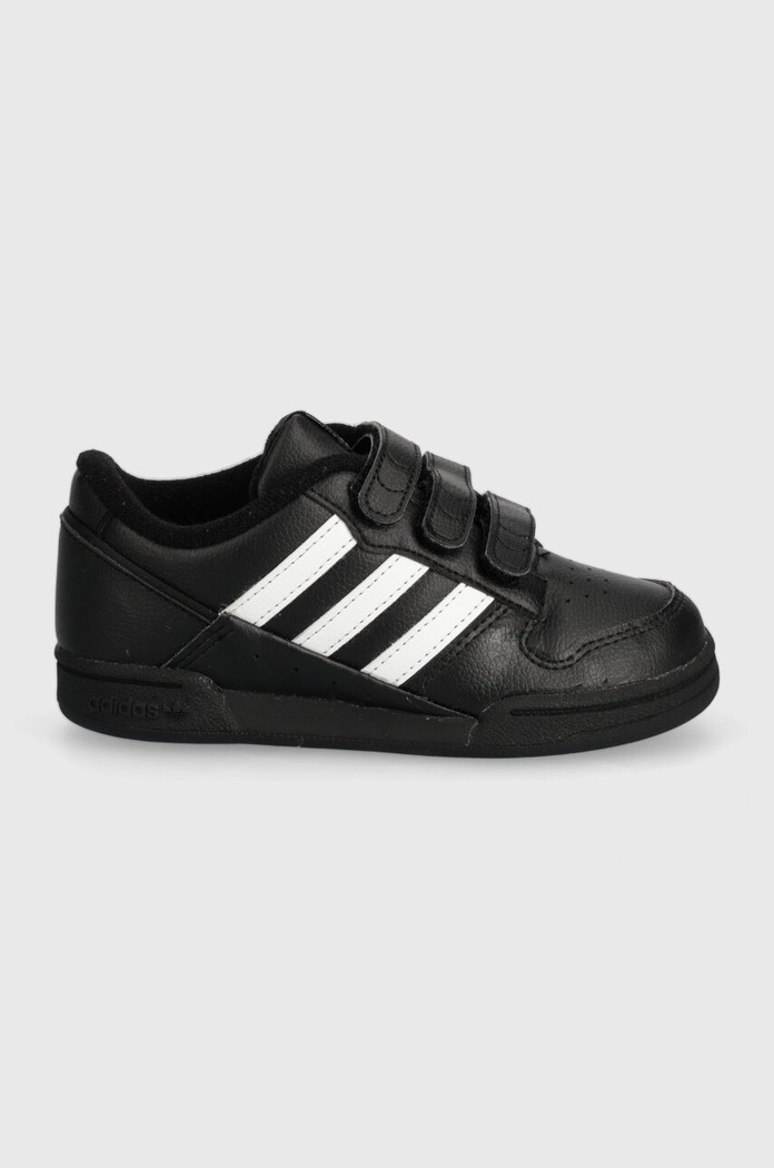 Dječje kožne tenisice adidas Originals ID6636 crna AW24