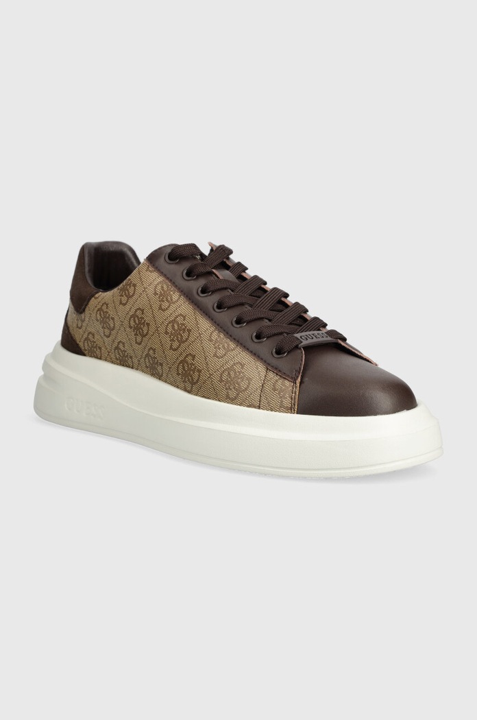 Guess sneakersy ELBA FMPVIB.FAL12.BEIBR brązowy SS25