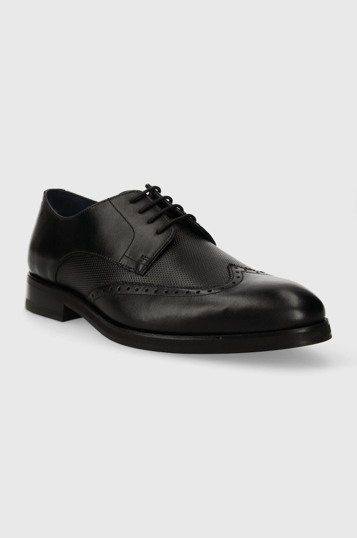 Kožené polobotky Joop! Kleitos 4140004393.900 černá AA00