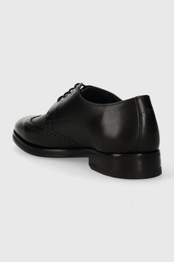 Boty Kožené polobotky Joop! Kleitos 4140004393.900 černá